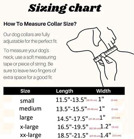 DOGGGIE בעבודת יד %100 צווארון כלבי עור מקורי עין ברי מזל הכי טוב לרוחב כלבים גדולים גדולים גדולים במיוחד: 1 , חום)