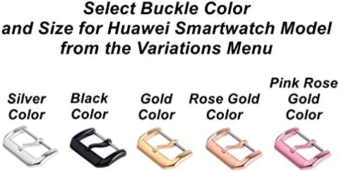 רצועת צבע ירוקה של ניקסטון תואמת ל- Huawei Watch GT 2 ו- GT 46 ממ שעון חכם צמיד רצועת עור רכה אלגנטית B22