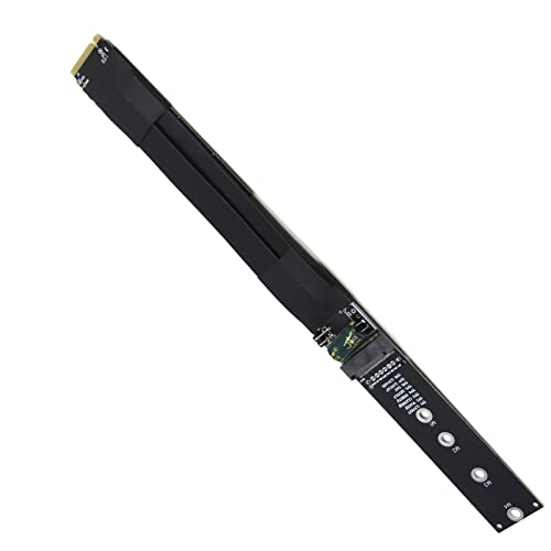 Alwong M.2 NVME SSD כבל סיומת M.2NVME SSD SOLID STADIT SOLD DIST CABLE תומך ב- PCI-E 3.0 X4 מהירות מלאה, 20 סמ/