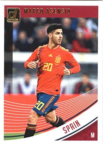 2018-19 דונרוס 163 כרטיס כדורגל מרקו אסנסיו ספרד
