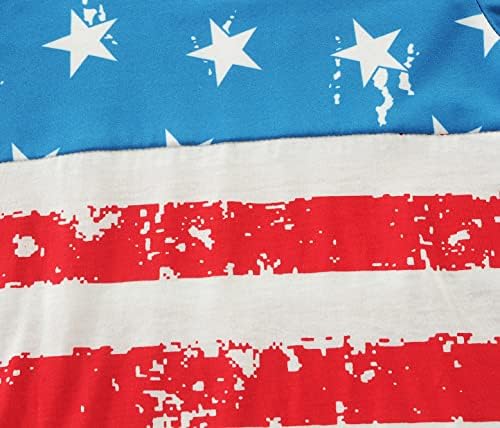 קטן יד פעוט בני 4 ביולי חולצה אמריקאי דגל טיז עצמאות יום חולצות לילדים 2-8 שנים