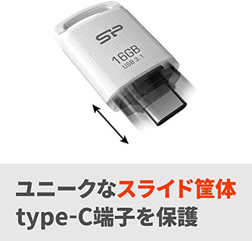 כוח סיליקון SP016GBUC3C10V1W זיכרון USB סוג- C 16GB USB 3.1 לבן