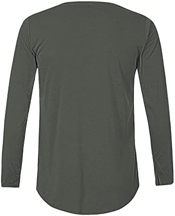 חולצות טריקו צווארון שרוול ארוך XXBR לגברים, 2021 סתיו כותנה אלסטית כותנה רזה-כיתוב צבע אחיד צמרות בסיסיות