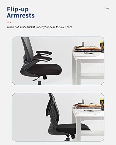בית משרד כיסא ארגונומי שולחן כיסא רשת כיסא מחשב עם תמיכה המותני להעיף את זרועות מסתובב מתגלגל מנהלים משימה כיסא למבוגרים