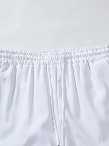 לובוז תלבושות שני חלקים לגברים גברים חולצה להדפסה פרחונית ומכנסיים קצרים