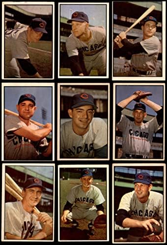 1953 צוות קאבס של באומן שיקגו קבע את שיקגו קאבס VG/Ex Cubs