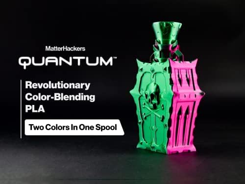 Matterhackers Quantum pla dichromatic צבע כפול נימה מדפסת תלת מימד