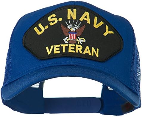e4Hats.com אמריקאי חיל הים ותיק צבאי תיקון רשת חזרה כובע