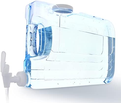 חץ אואזיס מתקן משקאות למקרר, 2.5 ליטר - מתקן משקאות מפלסטיק עם SPIGOT לצורך חלוקה קלה - BPA פלסטיק ברורה בחינם - ידית נוחה, זרבובית קלה -פאור