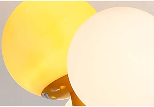 אור תליון של מנורת ילדים מודרנית, נברשת מלאכה של Craftthink בלון צבעוני תליון תליון תאורה תאורה E27 110V אור יצירתי לחדר ילדים בנים ובנות סלון