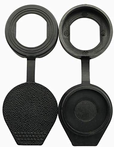 JCBIZ 6 יחידות 22 מ 'מנעול דלת שחורה כיסוי אבק גומי כובעים אטומים למים מונעים אבק, שפר את חיי הפלסטיק של חיי המצלמה