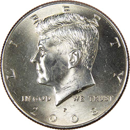 2008 P Kennedy Half Dollar BU Uncirculated State 50c Coinable