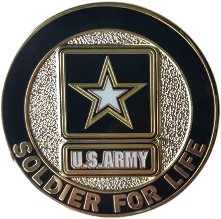 צבא ארצות הברית פרטי חייל דרגת דרגת מחלקה ראשונה למטבע אתגר חיים