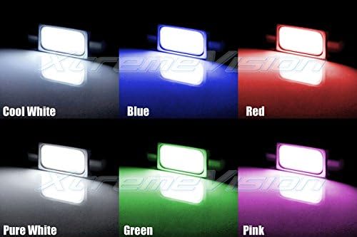 LED פנים XTREMEVISION עבור TOYOTA FJ Cruiser 2008-2015 ערכת LED פנים לבנה מגניבה + כלי התקנה