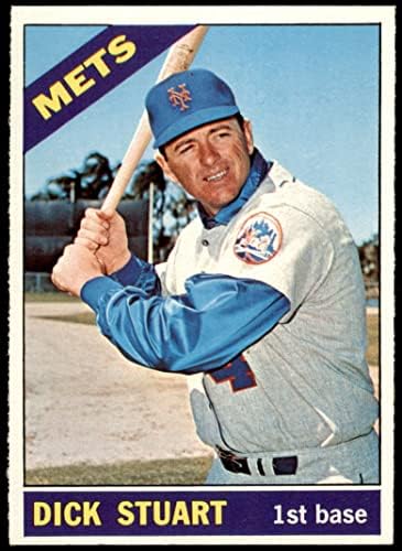 1966 Topps 480 דיק סטיוארט ניו יורק מטס VG/Ex Mets