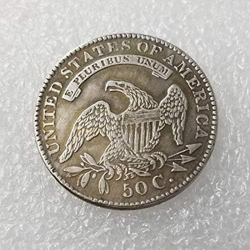מלאכה ארצות הברית 1829 50 מטבעות מטבעות מצופות נחושת מטבע זיכרון אוסף 2coin