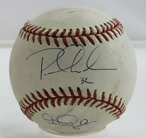 פול ווילסון ביל פולספר חתום על חתימה אוטומטית רולינגס בייסבול B103 - כדורי בייסבול חתימה
