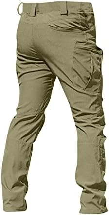 ג'ינס ymosrh khaki לגברים מכנסי שירות מיוחד של העיר מאוורר צבאי IX7 רב כיס מכנסיים גברים מזדמנים